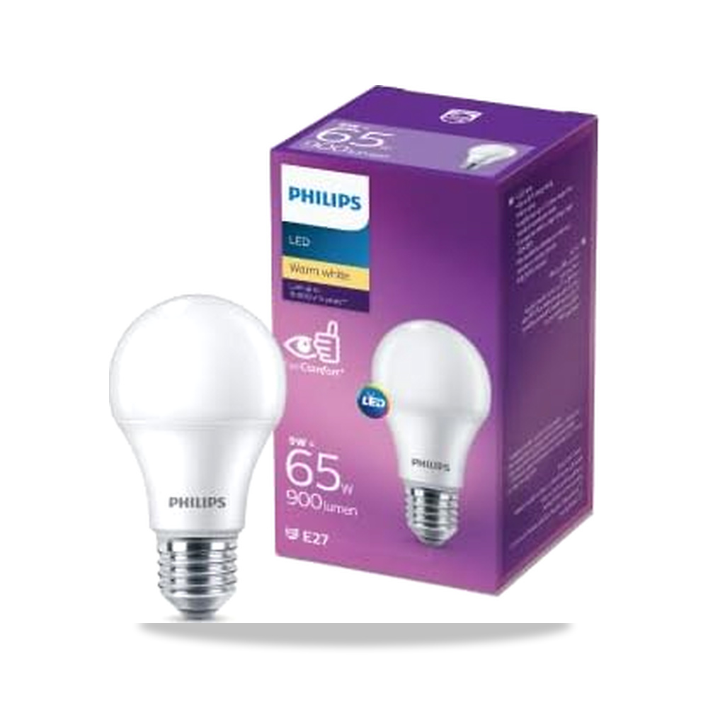 صورة منتج فيليبس مصباح LED 9 واط E27 3000 كلفن 230 فولت 1CT/12 KSA، ابيض دافئ كتاب فيليب - كود الصنف reemco-2027-1802517 - ماركة يباع من خلال reemco - توريد وتصوير حصري لشركة ريمكو القابضة السعودية
