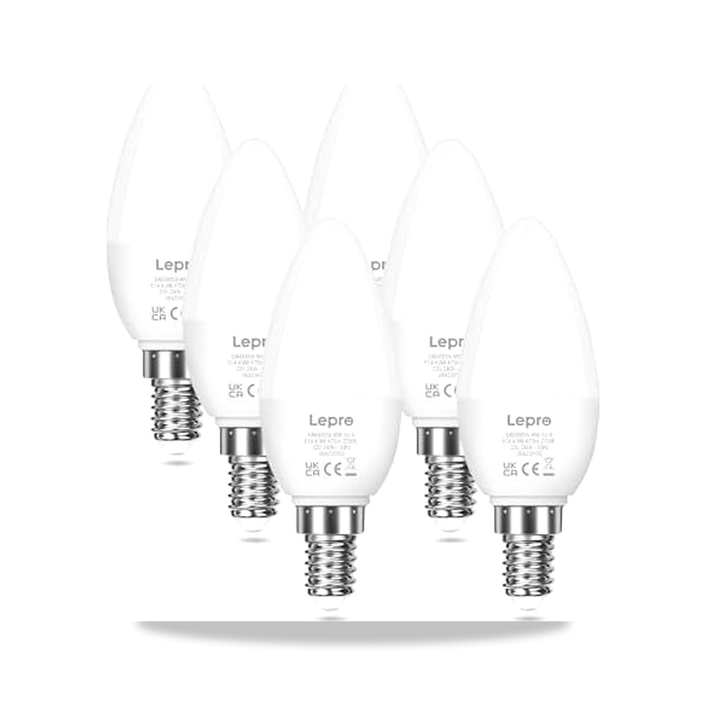 صورة منتج ليبرو مصباح اضاءة LED E14، 220-240 فولت، مصابيح شموع اس اي اس صغيرة ببرغي اديسون 4.9 واط 470 لومن، 40 واط - كود الصنف reemco-2027-1802518 - ماركة يباع من خلال reemco - توريد وتصوير حصري لشركة ريمكو القابضة السعودية