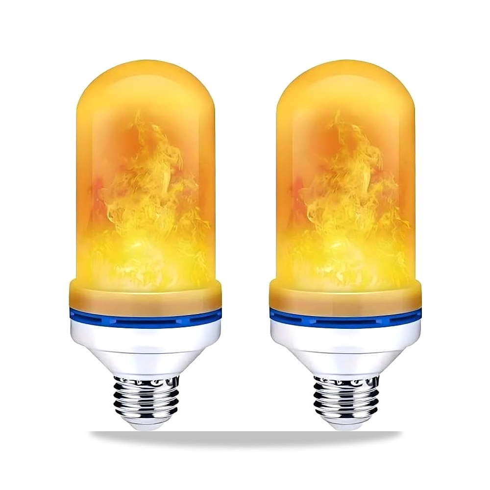 صورة منتج مصباح اضاءة LED على شكل لهب وامض بـ4 اوضاع مع وضع استشعار الجاذبية مقلوب، E26/E27 للشرفة والفناء والمنزل - كود الصنف reemco-2027-1802548 - ماركة يباع من خلال reemco - توريد وتصوير حصري لشركة ريمكو القابضة السعودية
