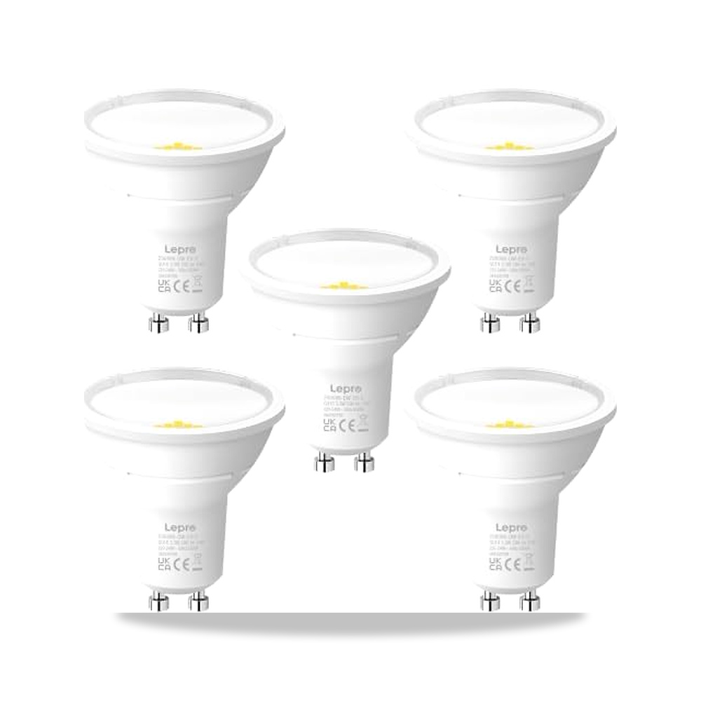 صورة منتج ليبرو مصابيح LED GU10، ابيض بارد 6500 كلفن، فئة الطاقة، 590 لومن، 3.3 واط (ما يعادل 50 واط)، زاوية شعاع - كود الصنف reemco-2027-1802566 - ماركة يباع من خلال reemco - توريد وتصوير حصري لشركة ريمكو القابضة السعودية