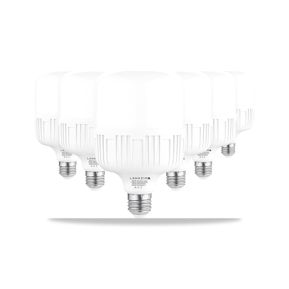 صورة منتج مصباح LED بقدرة 20 واط T100 E27 وضوء نهاري 6500 كلفن، جامبو غير قابل للتعتيم وموفر للطاقة 120 واط على شكل - كود الصنف reemco-2027-1802582 - ماركة يباع من خلال reemco - توريد وتصوير حصري لشركة ريمكو القابضة السعودية