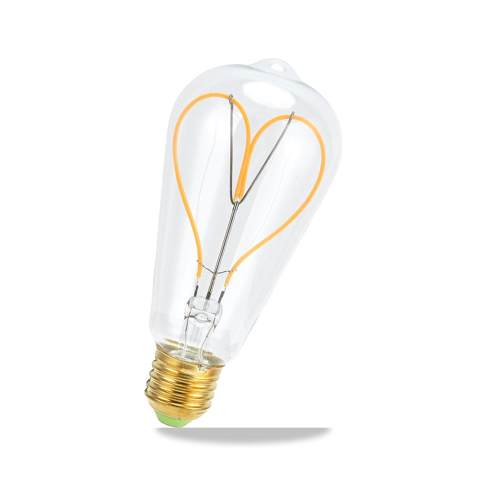 صورة منتج مصباح LED حلزوني مرن فينتاج E27 بقدرة 4 واط للإضاءة الدافئة قابل للتعتيم مثالي لتزيين المنزل من تيسيونج - كود الصنف reemco-2027-1802895 - ماركة يباع من خلال reemco - توريد وتصوير حصري لشركة ريمكو القابضة السعودية