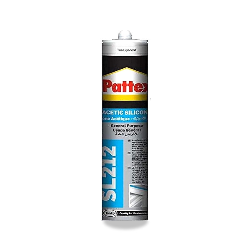 صورة منتج هنكل Pattex Acetic Silicone سيليكون موديل SL212 - كود الصنف reemco-2027-1803867 - ماركة يباع من خلال reemco - توريد وتصوير حصري لشركة ريمكو القابضة السعودية
