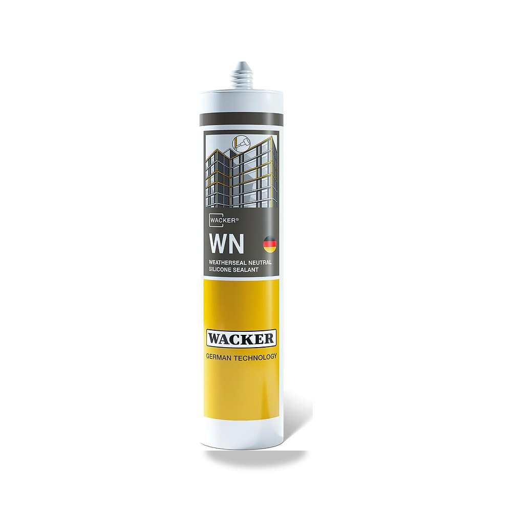 صورة منتج WACKER WN Weatherseal Neutral Silicone Sealant 300 ml, Black / سيليكون مانع تسرب محايد مقاوم للعوامل الجوية - كود الصنف reemco-2027-1805016 - ماركة يباع من خلال reemco - توريد وتصوير حصري لشركة ريمكو القابضة السعودية