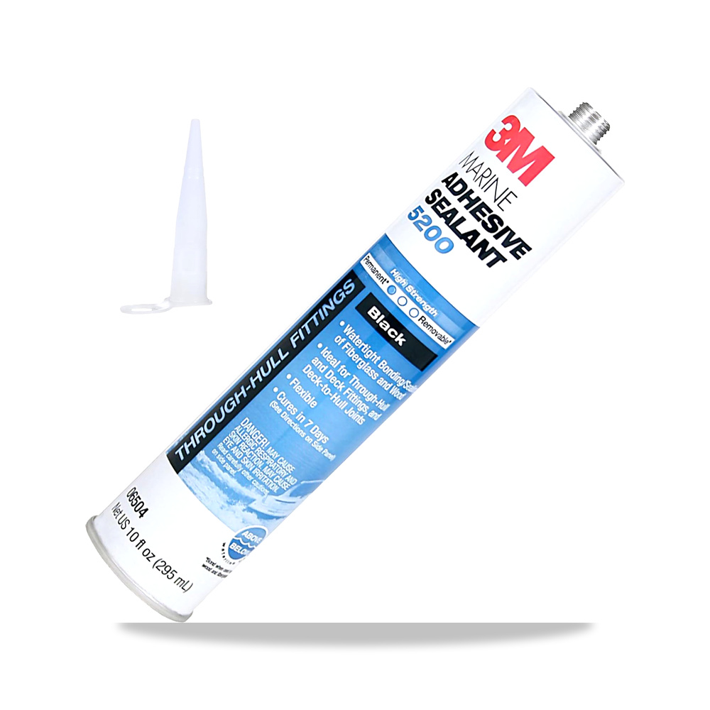 صورة منتج 3M مانع تسرب لاصق بحري 5200 (06504) – ربط دائم واغلاق للقوارب وسيارات ار في – اسود – خرطوشة 1/10 جالون - كود الصنف reemco-2027-1805417 - ماركة يباع من خلال reemco - توريد وتصوير حصري لشركة ريمكو القابضة السعودية