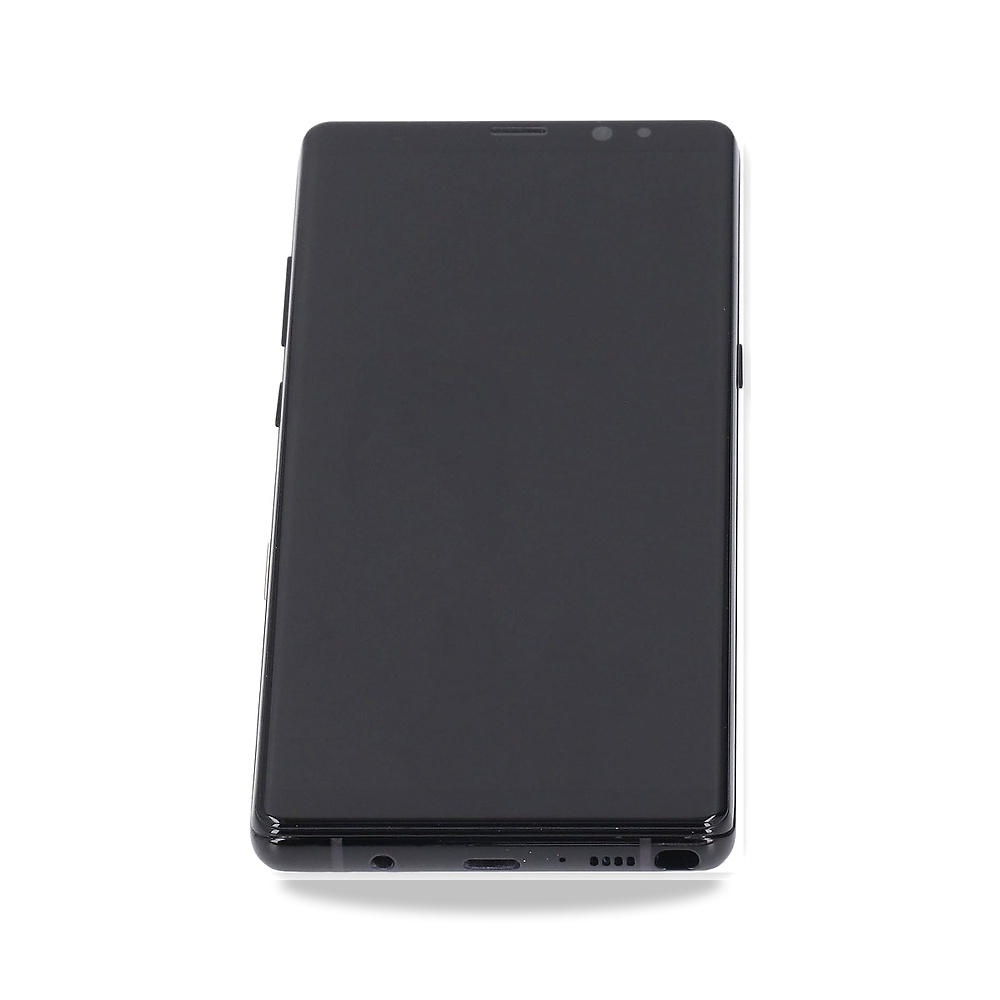 مجموعة محول رقمي لشاشة LCD لجوال جالكسي 0، شاشة LCD بديلة للتكيف الدقيق مع استجابة سريعة موديل N950F
