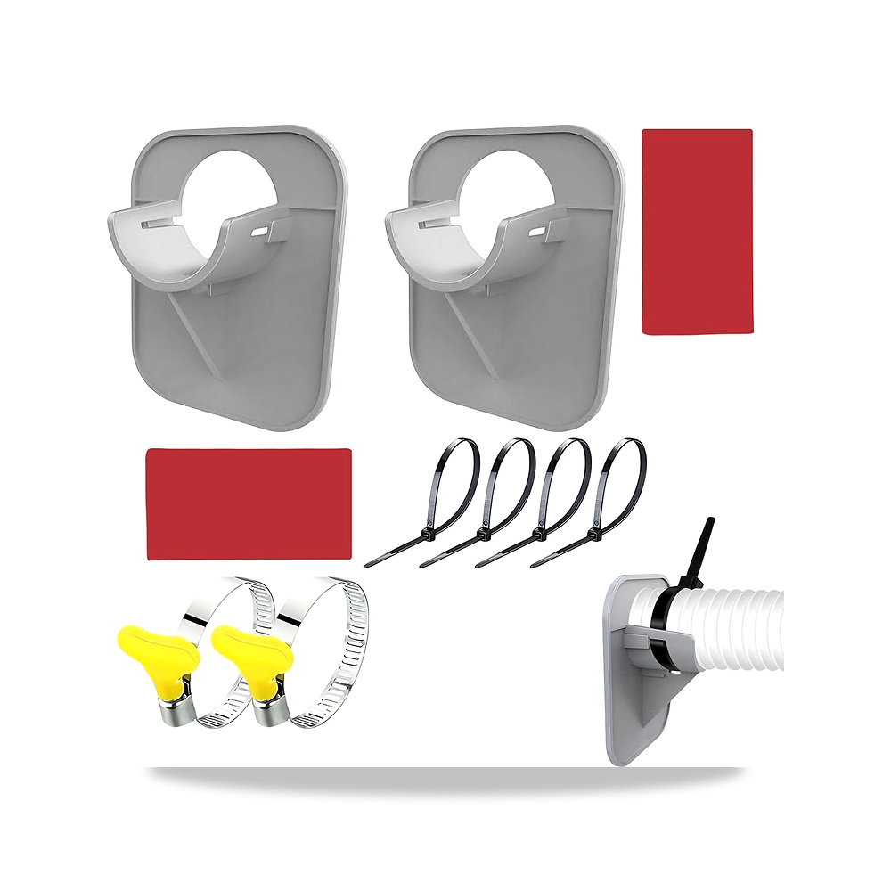 صورة منتج رف ولوحة تنظيم وتخزين خرطوم مرن حامل – اللون رمادي – 12 x 8 x 4 سم - كود الصنف reemco-2027-1811108 - ماركة يباع من خلال reemco - توريد وتصوير حصري لشركة ريمكو القابضة السعودية