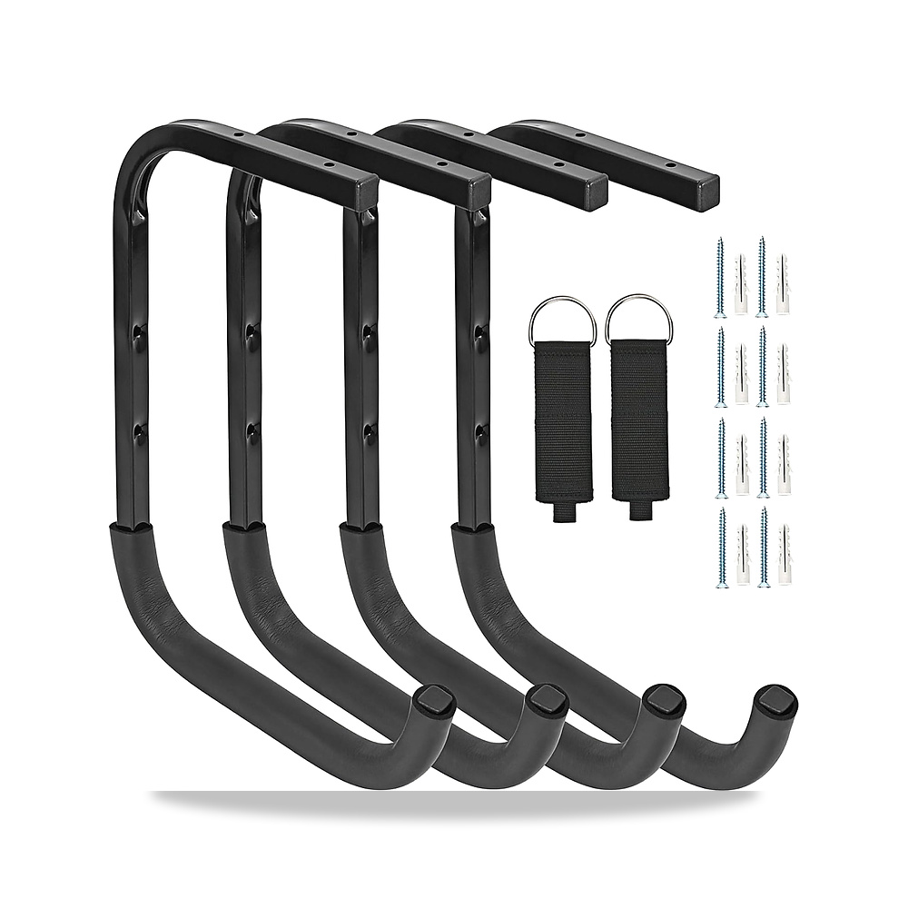 صورة منتج رف تخزين علوي للمراب من لوكاوايا، خطافات سقف شديدة التحمل، شماعات متعددة الاستخدامات للسلم الخشبي والدراجة - كود الصنف reemco-2027-1812673 - ماركة يباع من خلال reemco - توريد وتصوير حصري لشركة ريمكو القابضة السعودية