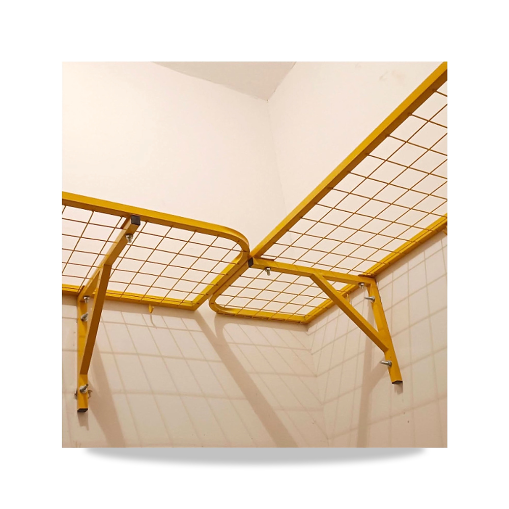 صورة منتج وحدة رفوف المرآب المثبتة على الحائط، رف سلكي معدني قابل للتعديل 80 × 40 سم الى 150 × 40 سم، شديد التحمل بسعة - كود الصنف reemco-2027-1813508 - ماركة يباع من خلال reemco - توريد وتصوير حصري لشركة ريمكو القابضة السعودية