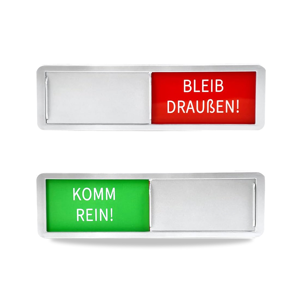 صورة منتج Stay Outside! – Komm Rein! Sign Come In! لافتة باب منزلقة للخصوصية مع مغناطيس تثبيت منزلق Huucozn - كود الصنف reemco-2027-1815912 - ماركة يباع من خلال reemco - توريد وتصوير حصري لشركة ريمكو القابضة السعودية