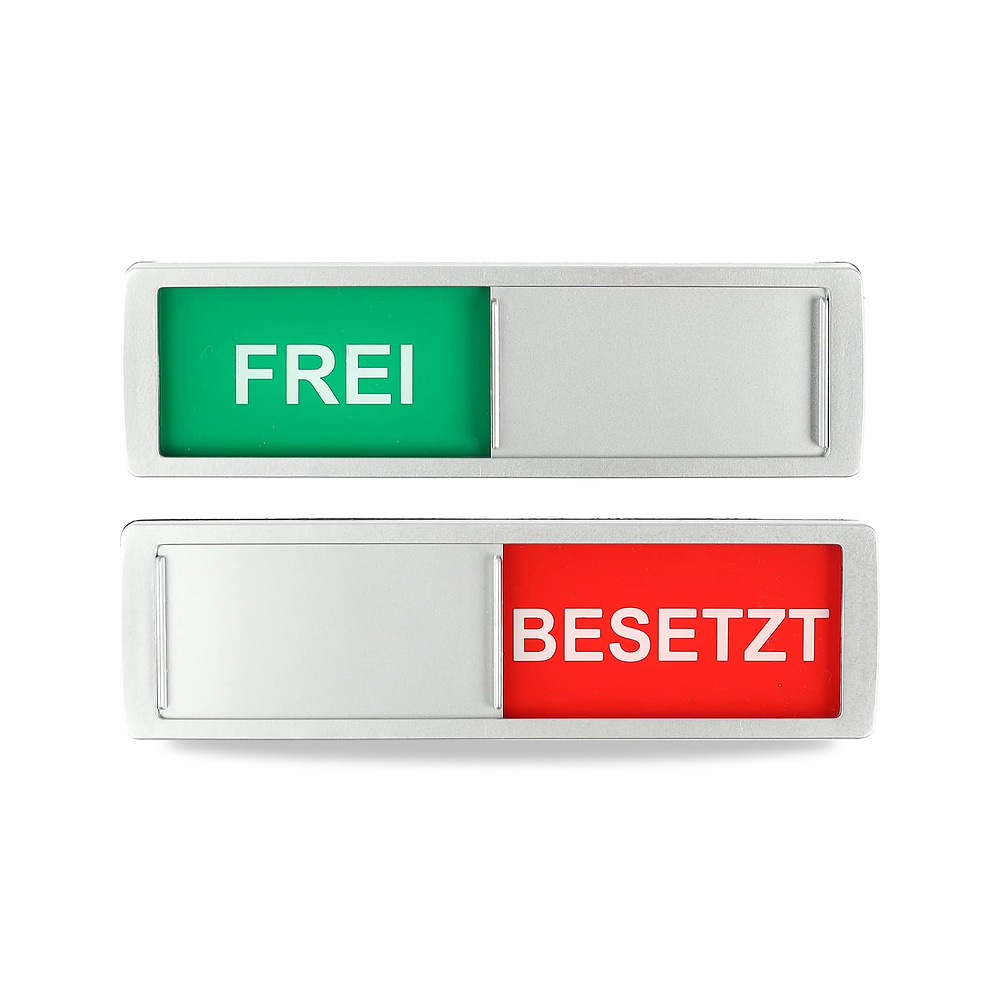 صورة منتج Free – Besett Sign XL – With Slider – Frei Besetzung Schiebeschigns – لافتة لاصقة – 17.5 × 5 × 0.7 سم - كود الصنف reemco-2027-1816340 - ماركة يباع من خلال reemco - توريد وتصوير حصري لشركة ريمكو القابضة السعودية