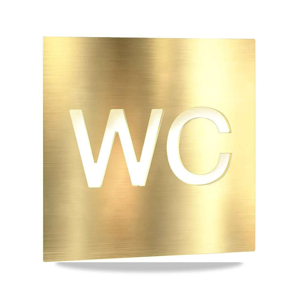 صورة منتج لافتة مرحاض W-01-M – ذاتية اللصق ومصقولة غير لامعة – نحاسية INOXSIGN – المقاس Einheitsgröße – اللون برايت لافندر - كود الصنف reemco-2027-1816422 - ماركة يباع من خلال reemco - توريد وتصوير حصري لشركة ريمكو القابضة السعودية