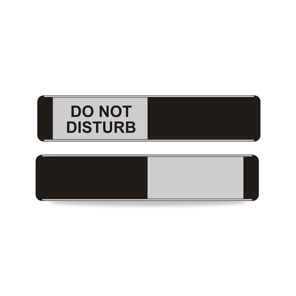 صورة منتج سيكو لافتة انزلاقية فارغة بعبارة «Do Not Disturb» مقاس 255 ملم × 52 ملم – 1.5 ملم من الالومنيوم المصقول المركب - كود الصنف reemco-2027-1816629 - ماركة يباع من خلال reemco - توريد وتصوير حصري لشركة ريمكو القابضة السعودية