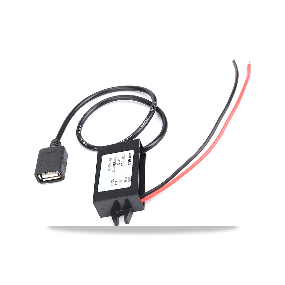 صورة منتج جيني وحدة محول USB تيار مستمر 12 فولت الى 5 فولت 3 امبير عالية الكفاءة لنظام تحديد موديل GYVRM-G120503 - كود الصنف reemco-2027-1818249 - ماركة يباع من خلال reemco - توريد وتصوير حصري لشركة ريمكو القابضة السعودية