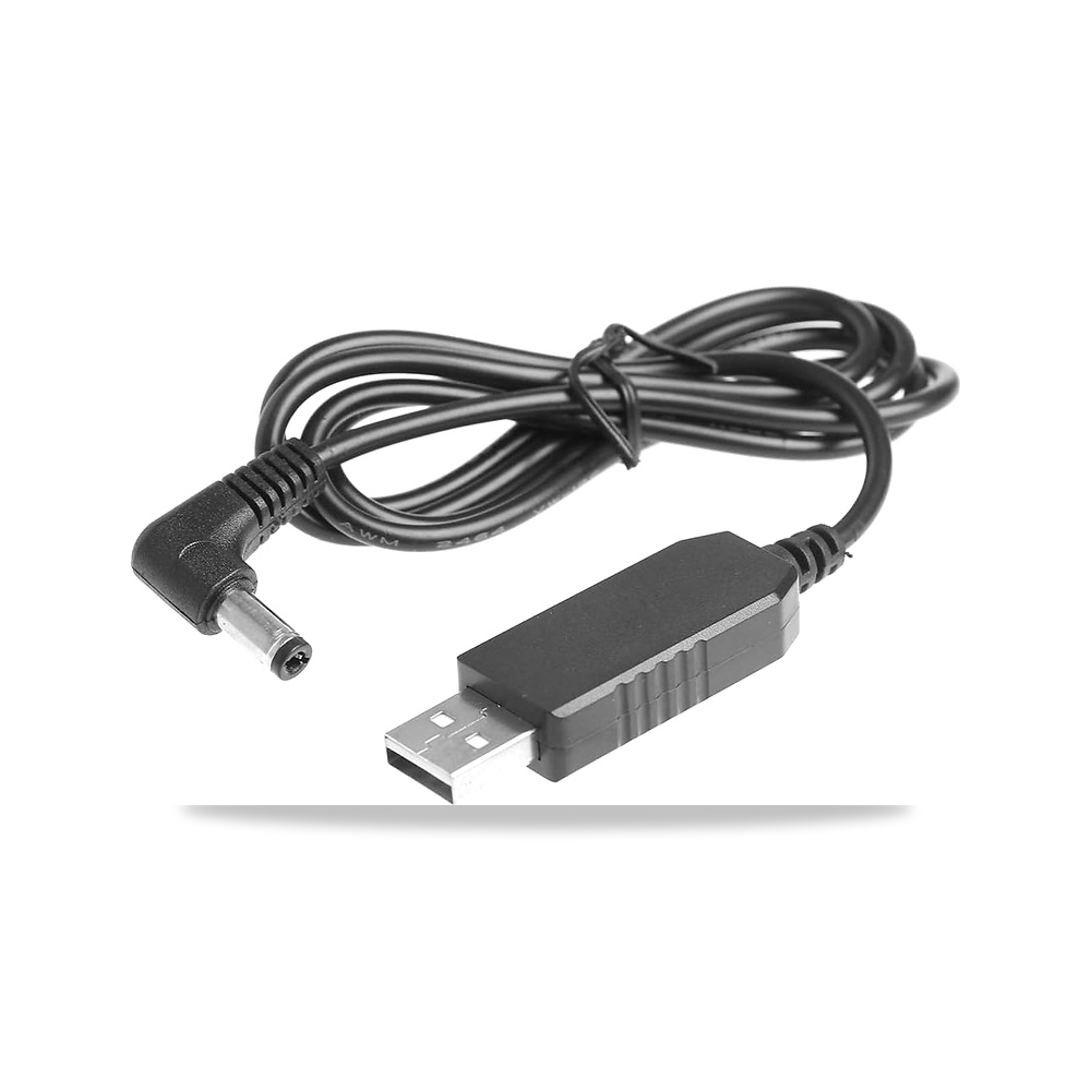 صورة منتج كيبل محول اب 100 سم 90 درجة USB 5 فولت الى 24 فولت 250 مللي امبير 5.5 × 2.1 ملم لكاميرا راوتر واي فاي باضاءة - كود الصنف reemco-2027-1818911 - ماركة يباع من خلال reemco - توريد وتصوير حصري لشركة ريمكو القابضة السعودية