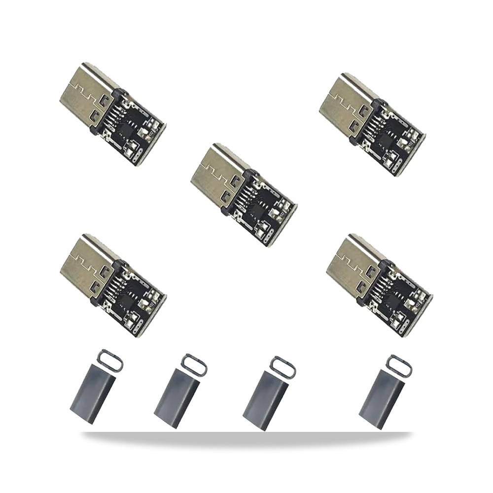 صورة منتج 5 قطع USB-C PD QC 5 فولت 9 فولت 12 فولت 15 فولت 20 فولت تيار مستمر وحدة زناد طاقة 5 امبير للالكترونيات - كود الصنف reemco-2027-1819752 - ماركة يباع من خلال reemco - توريد وتصوير حصري لشركة ريمكو القابضة السعودية