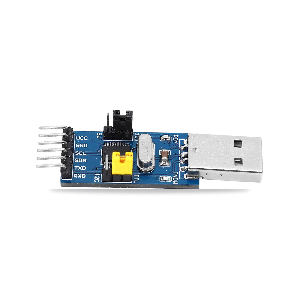 صورة منتج وحدة محول USB الى I2C، USB الى IIC خفيفة الوزن متعددة الاغراض سلك توصيل 5 فولت 3.3 فولت مخرج الجهد للمختبرات - كود الصنف reemco-2027-1819758 - ماركة يباع من خلال reemco - توريد وتصوير حصري لشركة ريمكو القابضة السعودية