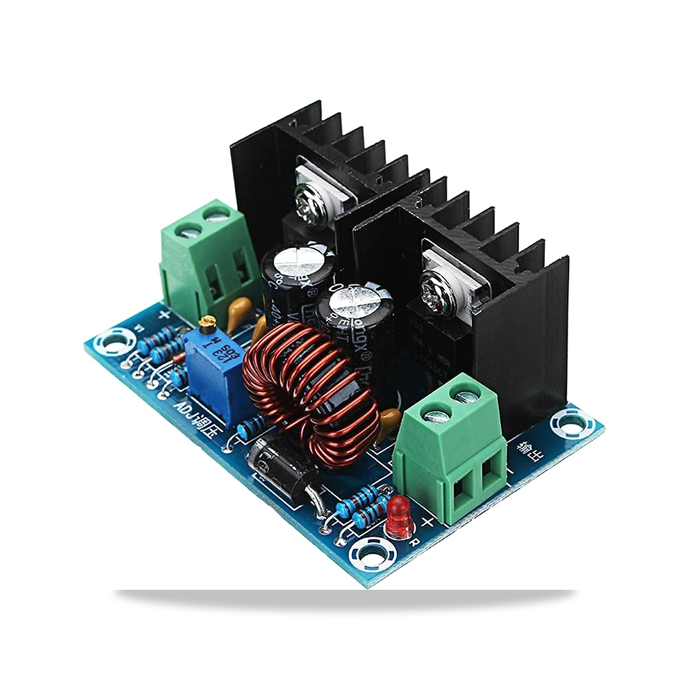 صورة منتج 5 قطع XH-M400 وحدة خفض عالية الطاقة قابلة للتعديل XL4016E1 DC-DC 8A DC4-40V مع منظم – DC1.25-36 فولت - كود الصنف reemco-2027-1819762 - ماركة يباع من خلال reemco - توريد وتصوير حصري لشركة ريمكو القابضة السعودية