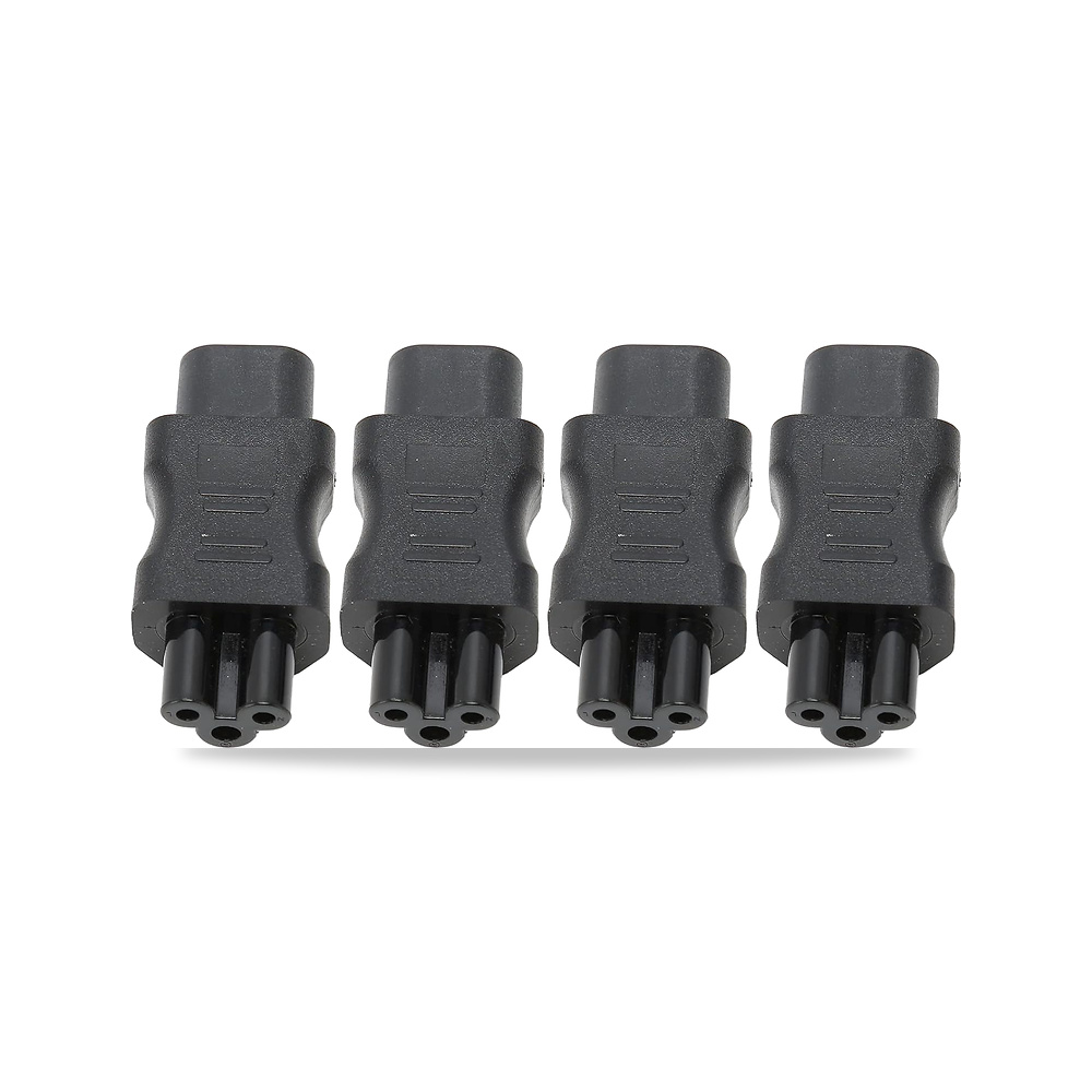 صورة منتج محول سلك طاقة IEC320 C8 الى IEC320 C5، 250 فولت 2500 واط IEC320 C8 الى C5، عالمي للاب توب، UPS (4 قطع) - كود الصنف reemco-2027-1819854 - ماركة يباع من خلال reemco - توريد وتصوير حصري لشركة ريمكو القابضة السعودية