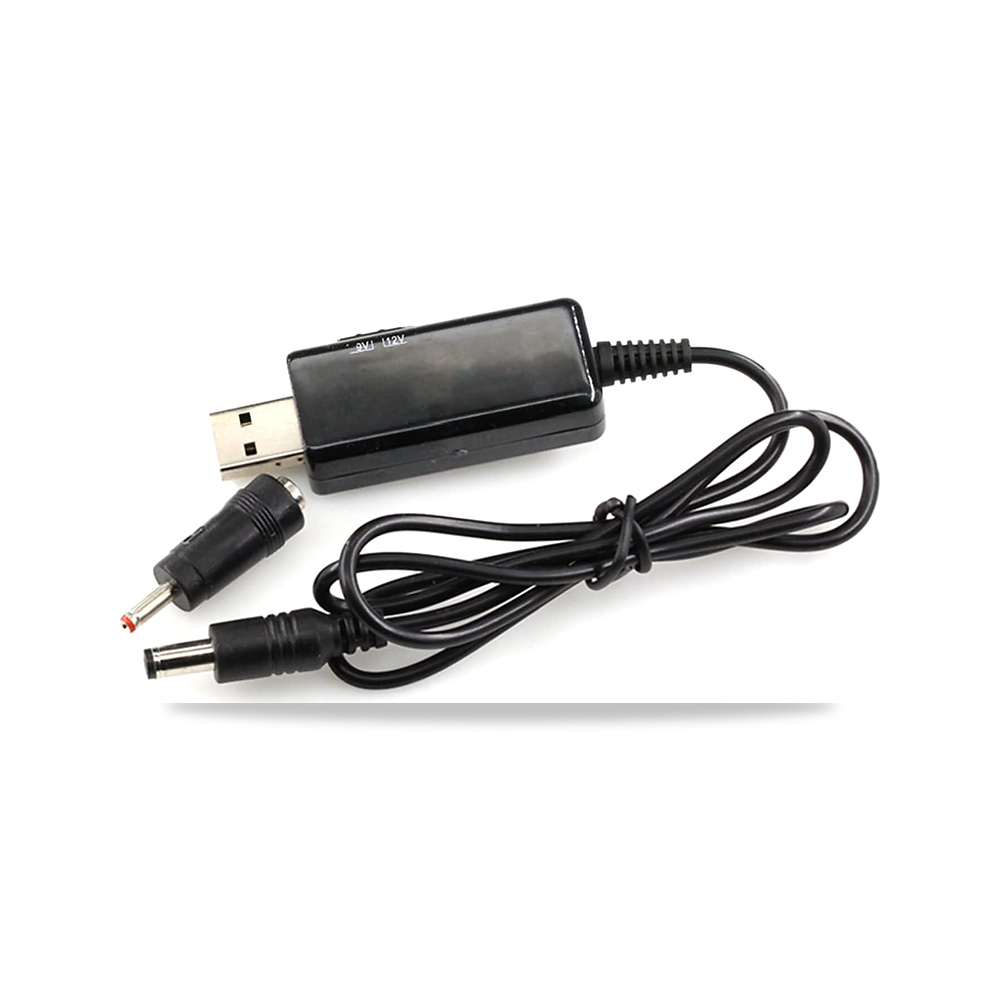 صورة منتج محول USB من تيار مستمر 5 فولت الى 9 فولت 12 فولت، كيبل USB 3.5 × 1.35 ملم لمحول الطاقة، قطعة موديل KWS-912V - كود الصنف reemco-2027-1819855 - ماركة يباع من خلال reemco - توريد وتصوير حصري لشركة ريمكو القابضة السعودية