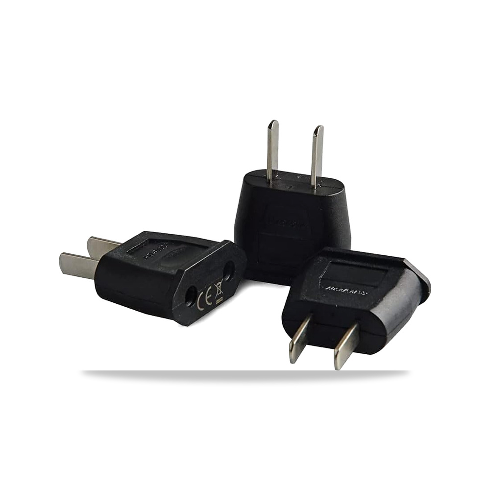 صورة منتج European Adapter SPAIN to محول وادابتر Levitantes – اللون أسود – 30 x 15 x 50 ملي متر - كود الصنف reemco-2027-1819912 - ماركة يباع من خلال reemco - توريد وتصوير حصري لشركة ريمكو القابضة السعودية