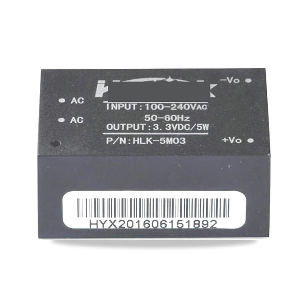صورة منتج 5 قطع HLK-5M05 HLK-5M03 HLK-5M12 5W AC-DC 220 فولت الى 12 فولت/5 فولت/3.3 فولت من بونيك (الحجم: HLK-5M03) PONNYC - كود الصنف reemco-2027-1819923 - ماركة يباع من خلال reemco - توريد وتصوير حصري لشركة ريمكو القابضة السعودية
