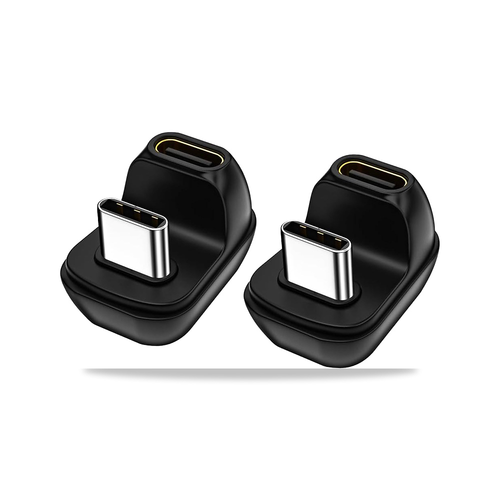 صورة منتج محول من النوع C الى C من جوريندو، موسع USB C 2.0 ذكر الى انثى على شكل حرف U يدعم نقل البيانات والشحن السريع - كود الصنف reemco-2027-1819934 - ماركة يباع من خلال reemco - توريد وتصوير حصري لشركة ريمكو القابضة السعودية