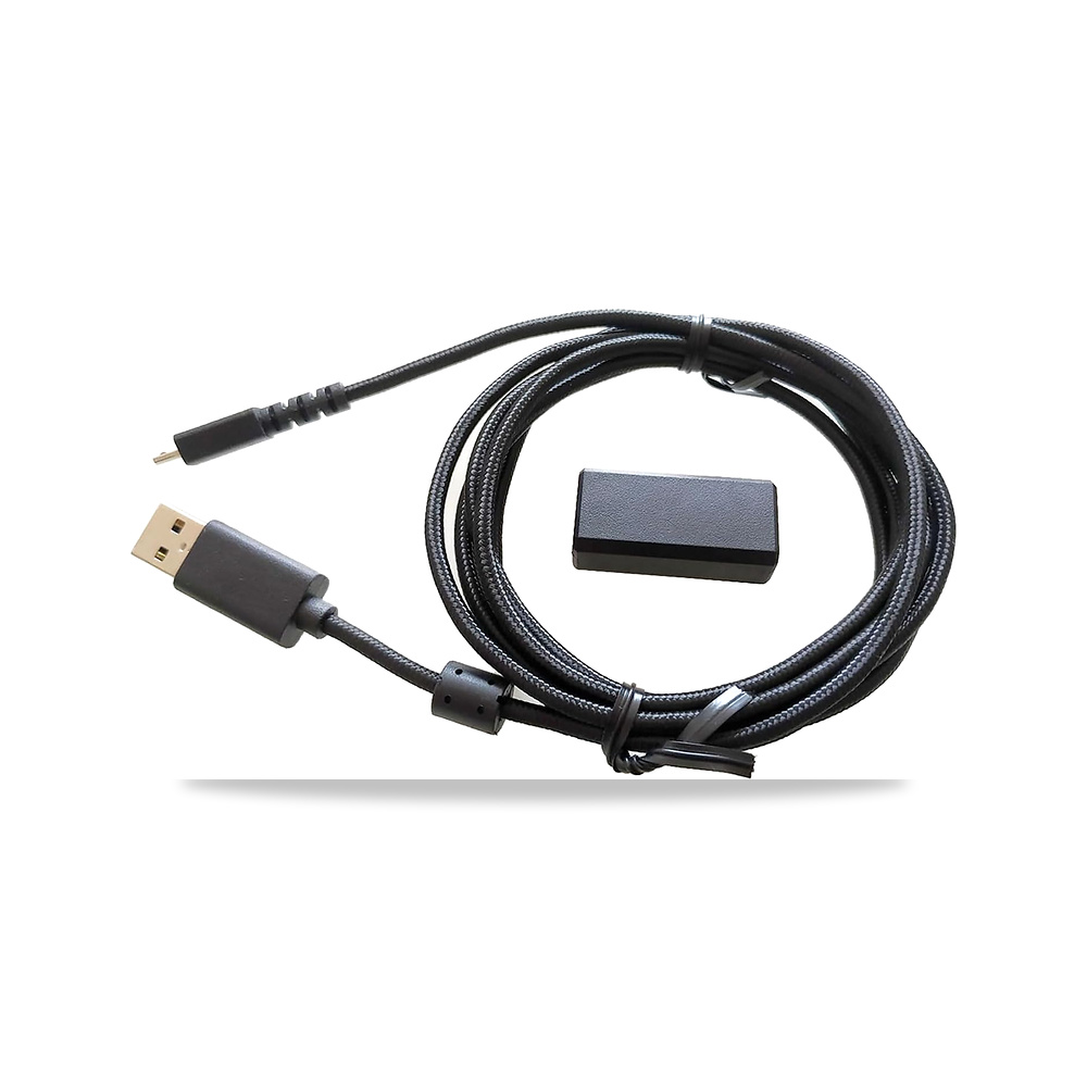 صورة منتج كيبل شحن USB مضفر متين G502 من كريستول مع محول ماوس USB الى مايكرو لماوس الالعاب اللاسلكي لوجيتك G502 لايت - كود الصنف reemco-2027-1819990 - ماركة يباع من خلال reemco - توريد وتصوير حصري لشركة ريمكو القابضة السعودية