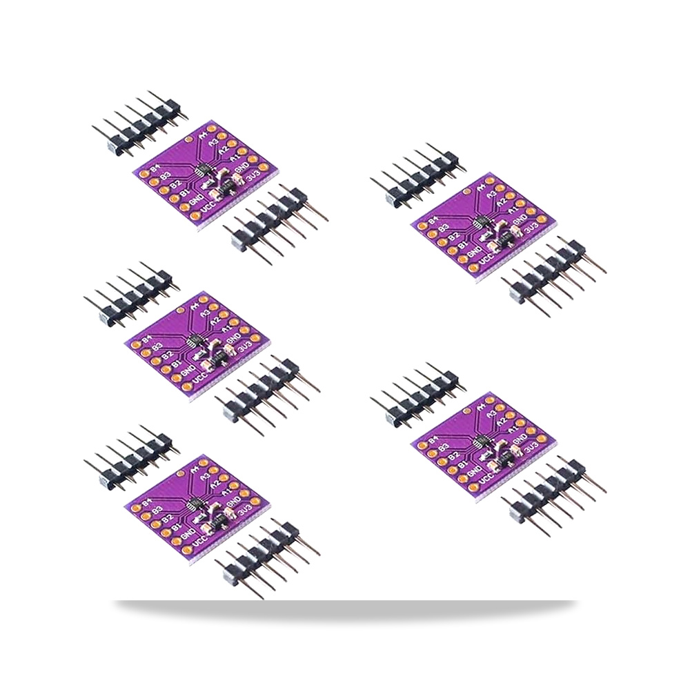 صورة منتج 5 قطع محول المستوى المنطقي I2C ثنائي الاتجاه 5 فولت الى 3.3 فولت (WCMCU-401) Senzooe - كود الصنف reemco-2027-1820217 - ماركة يباع من خلال reemco - توريد وتصوير حصري لشركة ريمكو القابضة السعودية