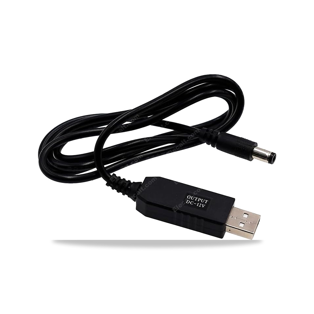 صورة منتج كيبل USB من بوست لاين بتيار مستمر من 5 الى 12 انش، محول معزز لوحدة توريد الراوتر موديل USB5VTO12V - كود الصنف reemco-2027-1820220 - ماركة يباع من خلال reemco - توريد وتصوير حصري لشركة ريمكو القابضة السعودية