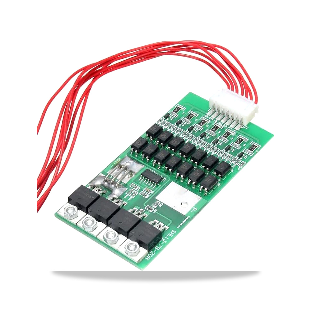 صورة منتج لوحة حماية شاحن بطارية ليثيوم ايون 7S 20A BMS PCB 18650 من تيكنولاب، قطعة واحدة تكنولاب – 4,2 فولت – 20 أمبير - كود الصنف reemco-2027-1820227 - ماركة يباع من خلال reemco - توريد وتصوير حصري لشركة ريمكو القابضة السعودية