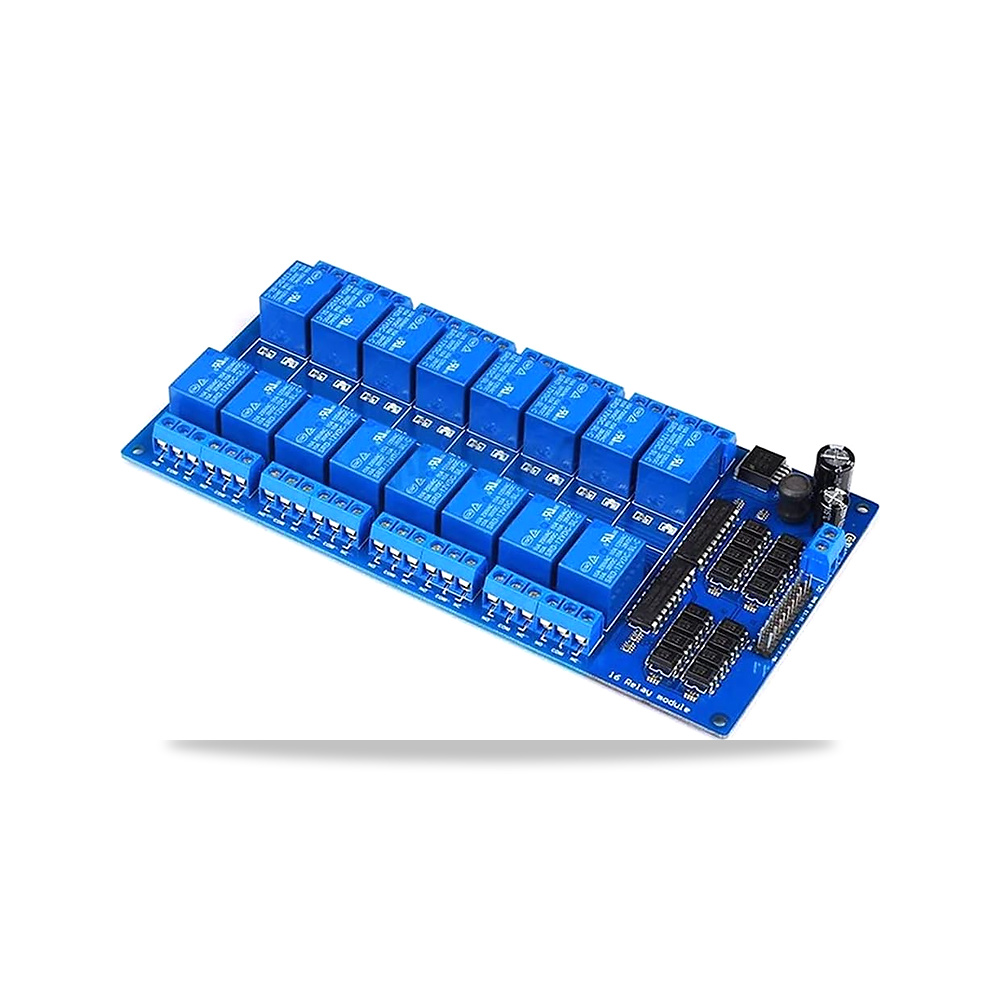 صورة منتج وحدة مرحل تيار مستمر 5 فولت 12 فولت 24 فولت 16 قناة لاردوينو ARM PIC AVR DSP الكتروني LM2576 مرحلات طاقة - كود الصنف reemco-2027-1820241 - ماركة يباع من خلال reemco - توريد وتصوير حصري لشركة ريمكو القابضة السعودية