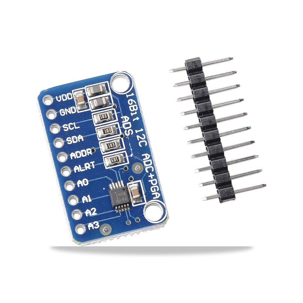 صورة منتج 16 بايت 4 قنوات I2C IIC ADC وحدة محول رقمي تناظري دقيق لوحة تطوير – 2.0-5.5 فولت – جهد إدخال القناة 0-VDD - كود الصنف reemco-2027-1820326 - ماركة يباع من خلال reemco - توريد وتصوير حصري لشركة ريمكو القابضة السعودية