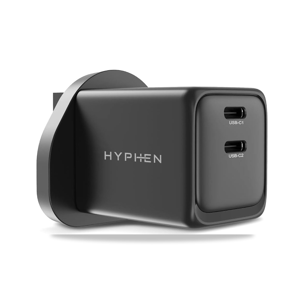 صورة منتج هايفين GAN Adaptor – 45W UK Plug أسود مافيت – المادة متعدد - كود الصنف reemco-2027-1820482 - ماركة يباع من خلال reemco - توريد وتصوير حصري لشركة ريمكو القابضة السعودية