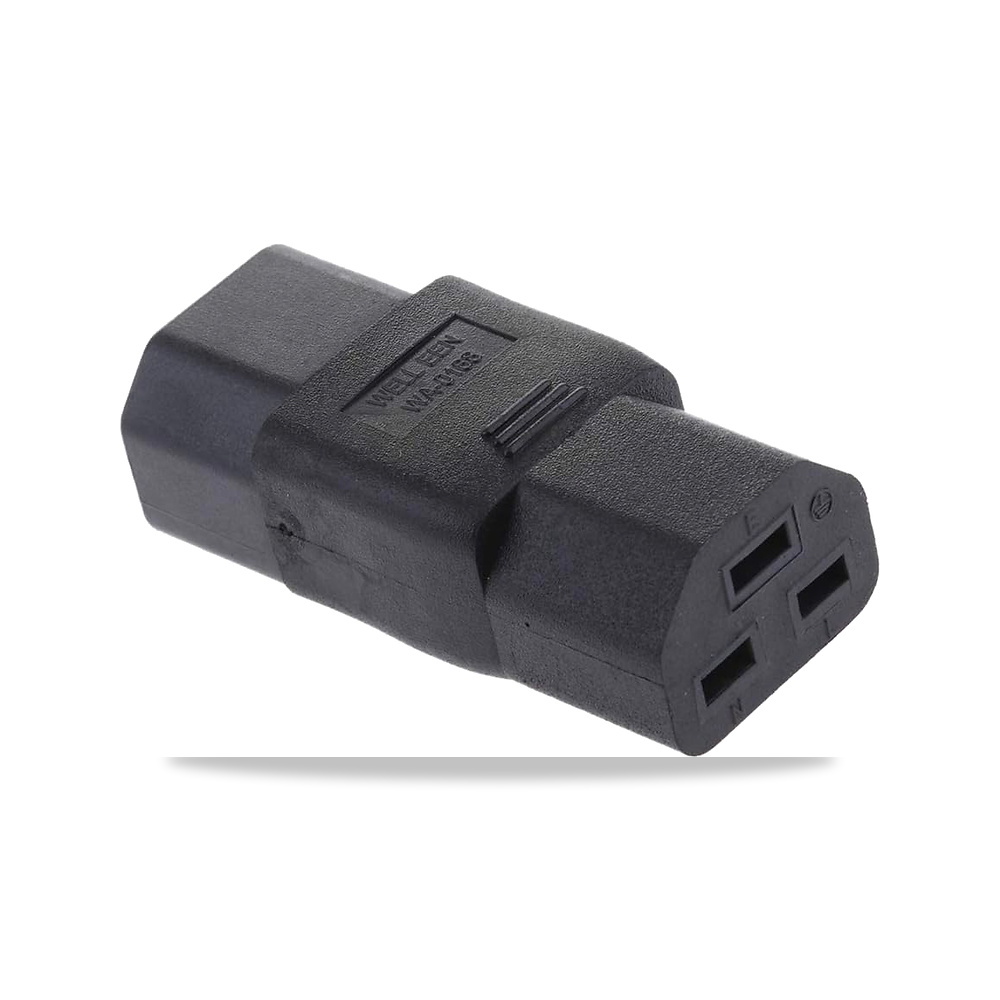 صورة منتج محول طاقة من تي دي ام كيه تي IEC 320 C14 الى C21 PDU – اسود – المادة بلاستيك – 66×30×20 ملم - كود الصنف reemco-2027-1820611 - ماركة يباع من خلال reemco - توريد وتصوير حصري لشركة ريمكو القابضة السعودية