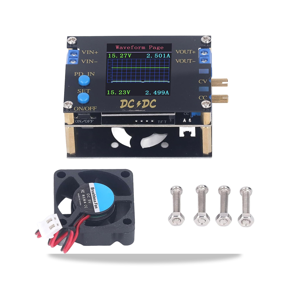 صورة منتج وحدة تغذية ومصدر طاقة كهربائية (Power Supply) قابل للتعديل مروحة تهوية وتبريد 7 فولت 32 فولت 50 واط 4 أمبير فافيسي - كود الصنف reemco-2027-1820703 - ماركة يباع من خلال reemco - توريد وتصوير حصري لشركة ريمكو القابضة السعودية