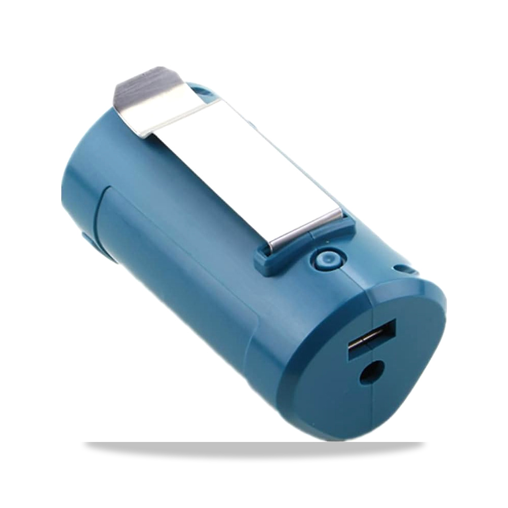 صورة منتج محول شحن من القماش الشتوي بمنفذ USB، موصل طاقة USB متوافق مع بطارية L1013، BL1020 – مادة المنتج ايه بي اس + مادة مقاومة للحريق – لون المنتج أزرق - كود الصنف reemco-2027-1820825 - ماركة يباع من خلال reemco - توريد وتصوير حصري لشركة ريمكو القابضة السعودية