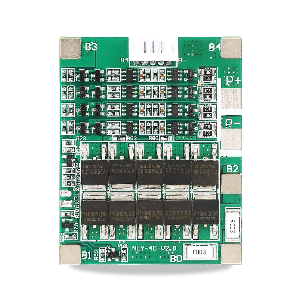 صورة منتج لوحة حماية بطارية ليثيوم 4S 50A من يوبكا خلية ايون 3.7 فولت BMS PCB - كود الصنف reemco-2027-1820970 - ماركة يباع من خلال reemco - توريد وتصوير حصري لشركة ريمكو القابضة السعودية
