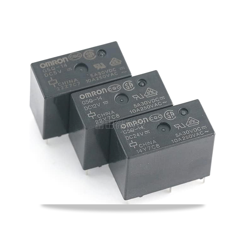 صورة منتج مرحل G5Q-14-DC5 DC12 DC24 10A 5PIN G5Q-1A-DC5 تيار مستمر 12 امبير 4 دبابيس (G5Q-14 5V) 5 موديل G5Q-14-DC5V - كود الصنف reemco-2027-1820989 - ماركة يباع من خلال reemco - توريد وتصوير حصري لشركة ريمكو القابضة السعودية