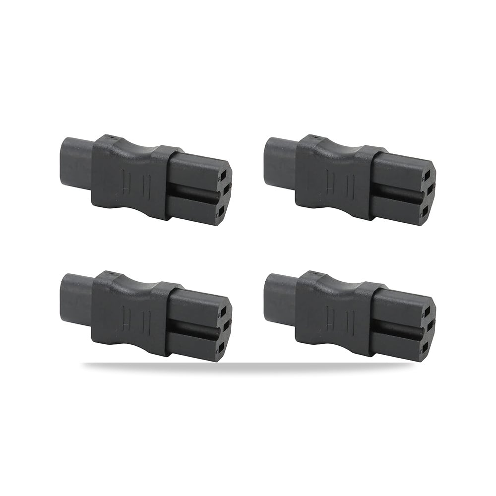 صورة منتج محول طاقة IEC320 C8 الى IEC320 C15، احترافي للكمبيوتر، موصلات مقبس 2500 واط IEC320، قابس للاب توب وحافظة PDU - كود الصنف reemco-2027-1821135 - ماركة يباع من خلال reemco - توريد وتصوير حصري لشركة ريمكو القابضة السعودية