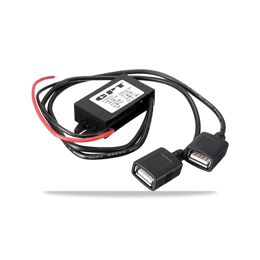 صورة منتج محول شاحن طاقة USB مزدوج 3 امبير 15 واط تيار مستمر 5 فولت الى 12 فولت، ملحقات الكمبيوتر بايستسيلر - كود الصنف reemco-2027-1821146 - ماركة يباع من خلال reemco - توريد وتصوير حصري لشركة ريمكو القابضة السعودية