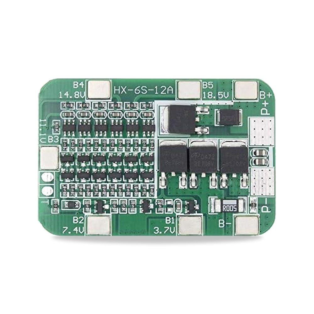 صورة منتج لوحة حماية 6S 15A 24V PCB BMS لـ 6 عبوات 18650 وحدة خلية بطارية ليثيوم ايون 50 × 32 ملم بايستسيلر - كود الصنف reemco-2027-1821565 - ماركة يباع من خلال reemco - توريد وتصوير حصري لشركة ريمكو القابضة السعودية