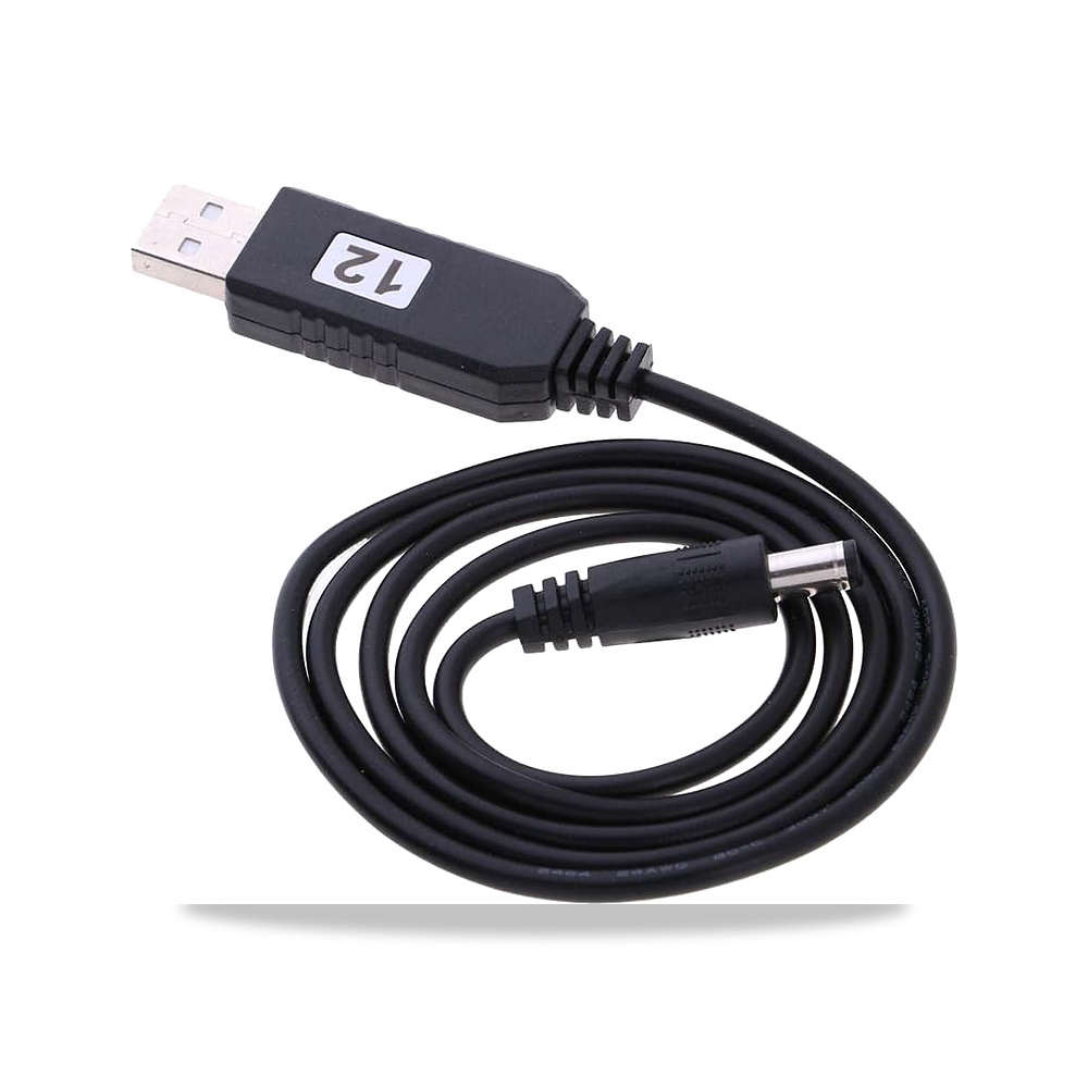 صورة منتج كيبل محول جهد كهربائي USB الى تيار مستمر 12 فولت من ماي ديكشن – سلك طاقة لمروحة الراوتر والاجهزة اللاسلكية - كود الصنف reemco-2027-1822015 - ماركة يباع من خلال reemco - توريد وتصوير حصري لشركة ريمكو القابضة السعودية
