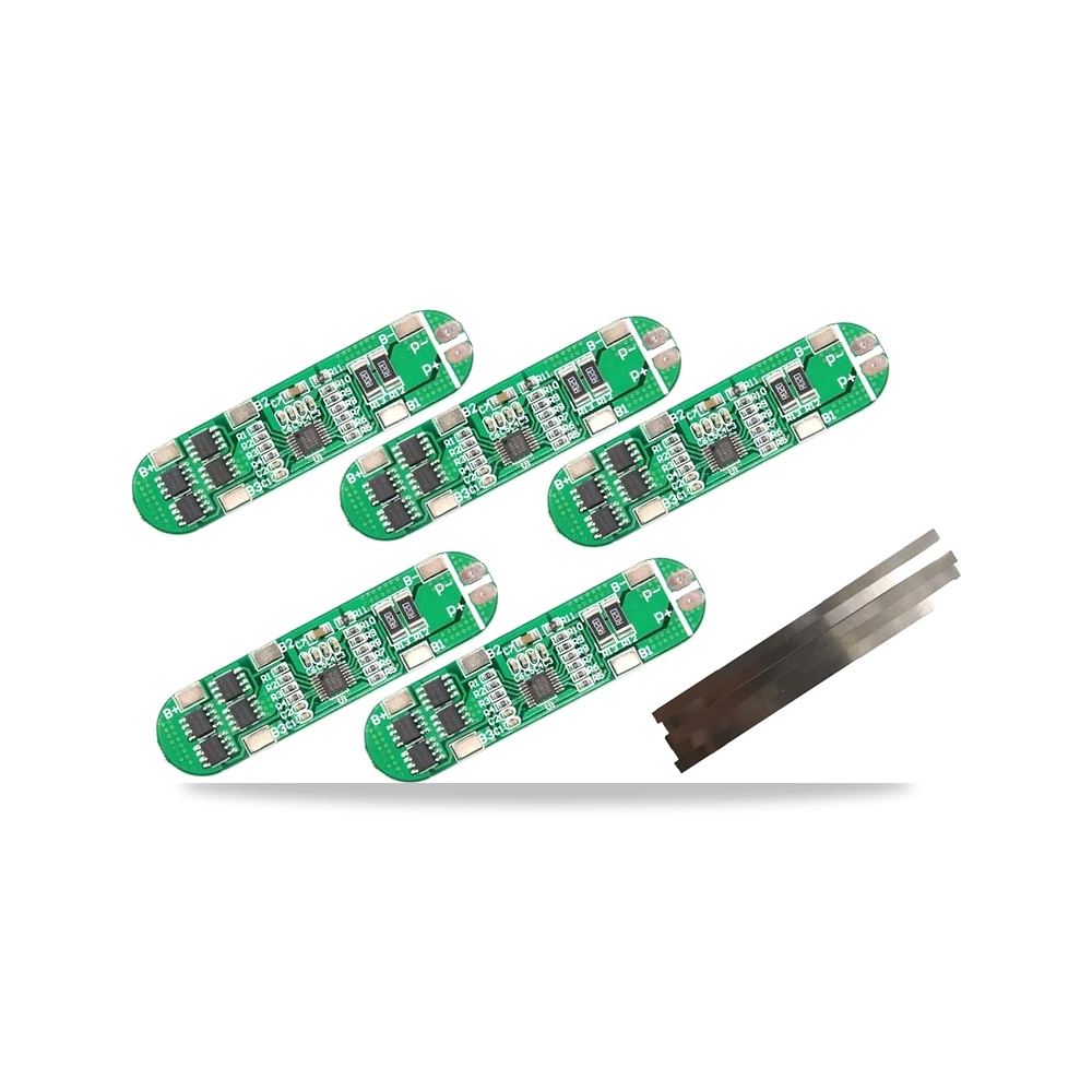صورة منتج تيكواوت 5 قطع 4S 6A 16V ليثيوم ايون 18650 BMS PCM لوحة حماية البطارية + 5 قطع شريط نيكل تيكنويوت - كود الصنف reemco-2027-1822137 - ماركة يباع من خلال reemco - توريد وتصوير حصري لشركة ريمكو القابضة السعودية
