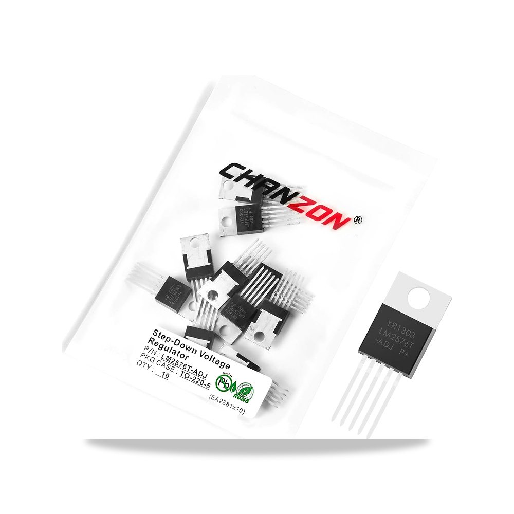 صورة منتج 10 قطع LM2576T-ADJ TO-220 مخرج قابل للتعديل منخفض لأسفل منظم الجهد ترانزستور - كود الصنف reemco-2027-1822438 - ماركة يباع من خلال reemco - توريد وتصوير حصري لشركة ريمكو القابضة السعودية