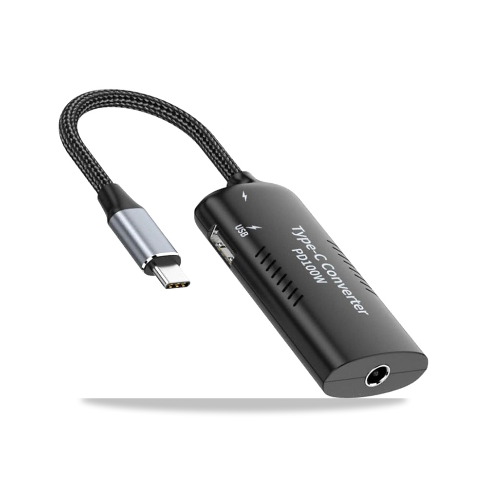 صورة منتج تشنيانغ محول طاقة سي واي USB C، تيار مستمر 5.5 × 2.5 ملم مدخل الى USB C 100 واط مع 15 واط نوع C ومخرج 12 واط - كود الصنف reemco-2027-1822866 - ماركة يباع من خلال reemco - توريد وتصوير حصري لشركة ريمكو القابضة السعودية