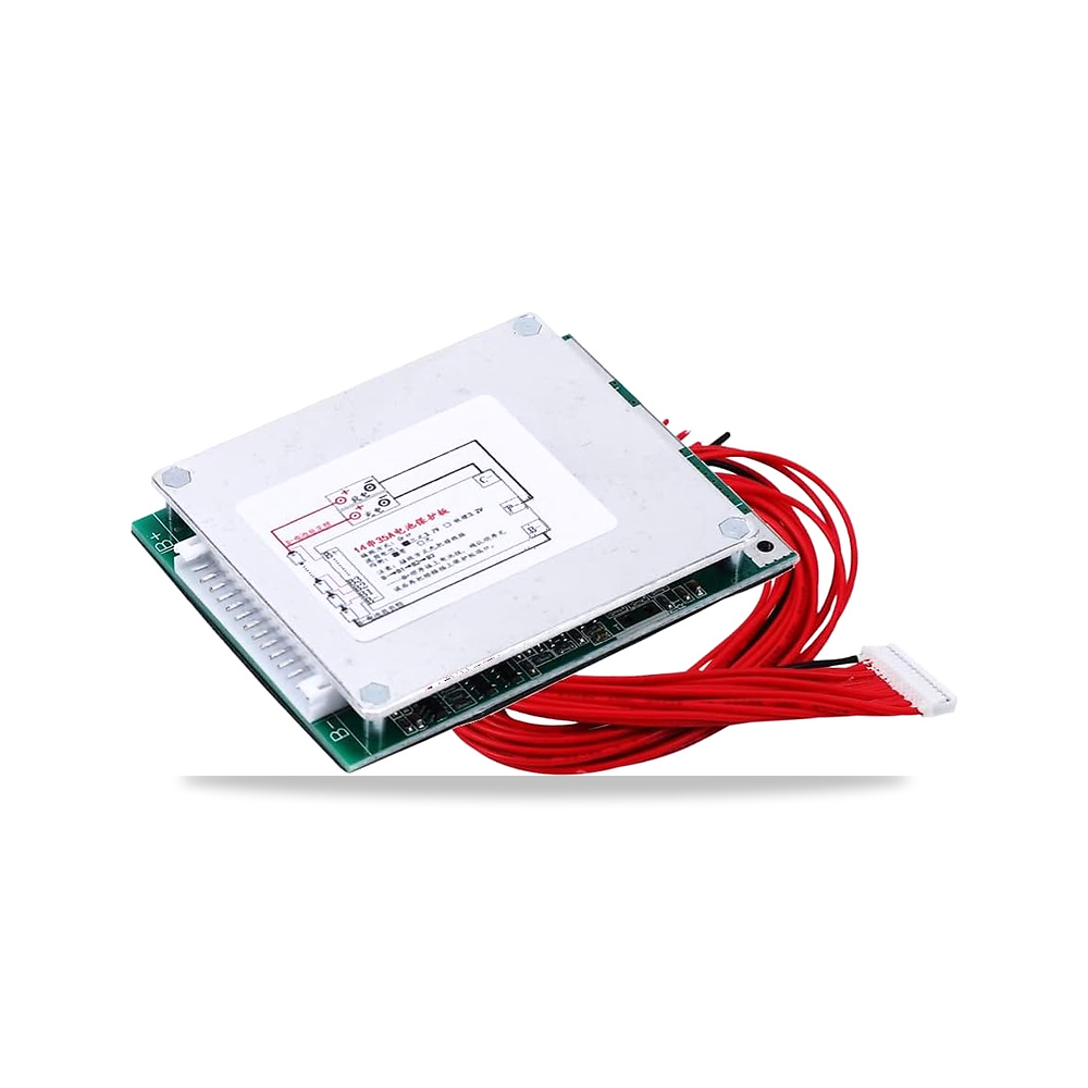 صورة منتج 1 × لوحة حماية بطارية ليثيوم بوليمر ايون 14S 52 فولت 35 امبير متوازنة BMS PCB – تيار التفريغ الفوري 100 امبير – 4.2±0.025 فولت - كود الصنف reemco-2027-1823107 - ماركة يباع من خلال reemco - توريد وتصوير حصري لشركة ريمكو القابضة السعودية