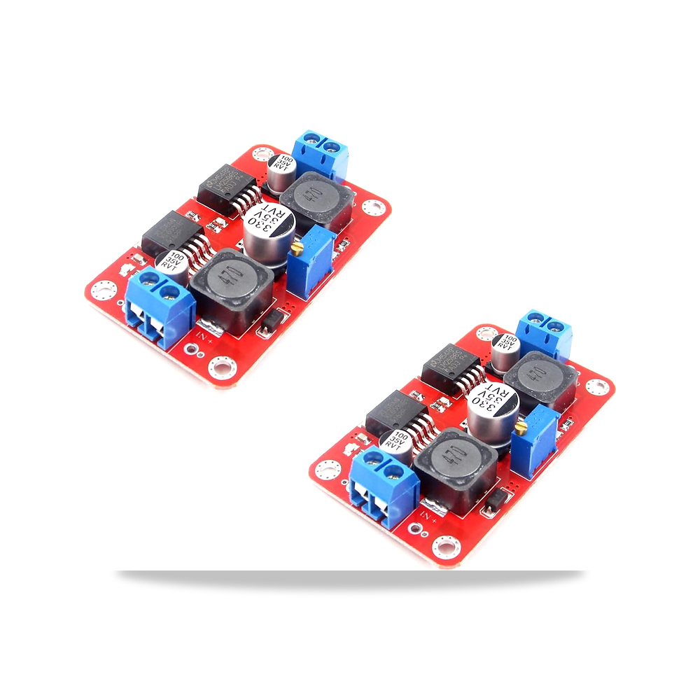 صورة منتج 2 قطعة XL6009 LM2596S تلقائي DC-DC محول طاقة لزيادة الجهد الكهربائي – 5 سم × 3.8 سم × 2 سم - كود الصنف reemco-2027-1823235 - ماركة يباع من خلال reemco - توريد وتصوير حصري لشركة ريمكو القابضة السعودية