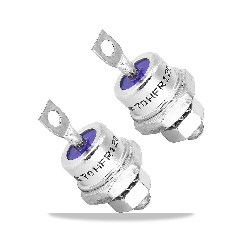 صورة منتج 5 ازواج 70HFR120/70HF120 صمام ثنائي المعدل الحلزوني لهيكل التثبيت لشحن البطارية – 1200 فولت (1.2kV) – 70 أمبير - كود الصنف reemco-2027-1823257 - ماركة يباع من خلال reemco - توريد وتصوير حصري لشركة ريمكو القابضة السعودية