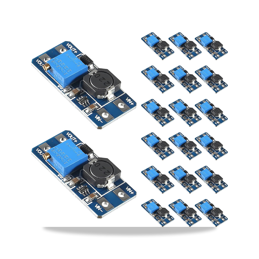 صورة منتج Diitao MT3608 DC-DC تعزيز الطاقة محول قابل للتعديل خطوة لأعلى منظم الجهد لوحة 2V-24V إلى 5V-28V 2A MT3608 - كود الصنف reemco-2027-1823329 - ماركة يباع من خلال reemco - توريد وتصوير حصري لشركة ريمكو القابضة السعودية